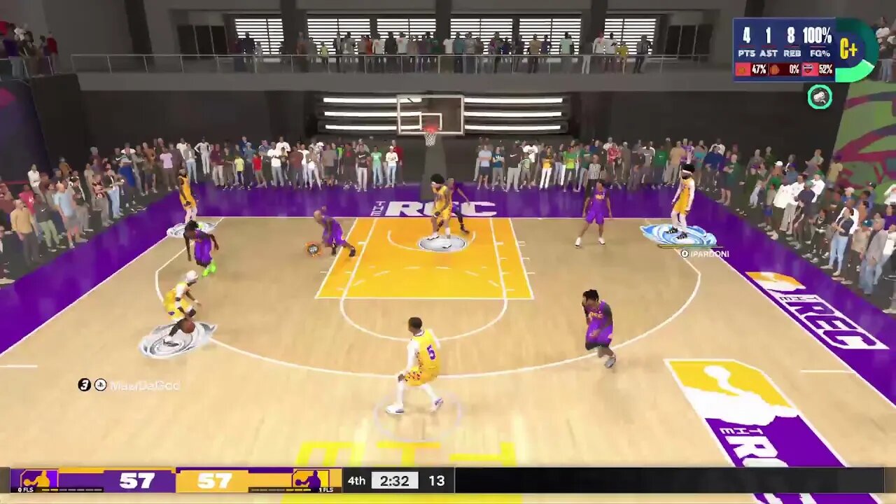 NBA 2K24 BUILD TIPS & Gameplay * Center & Backend ( SWING )