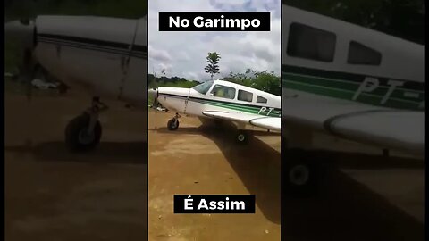 No Garimpo é Assim #shorts #aviação #avião