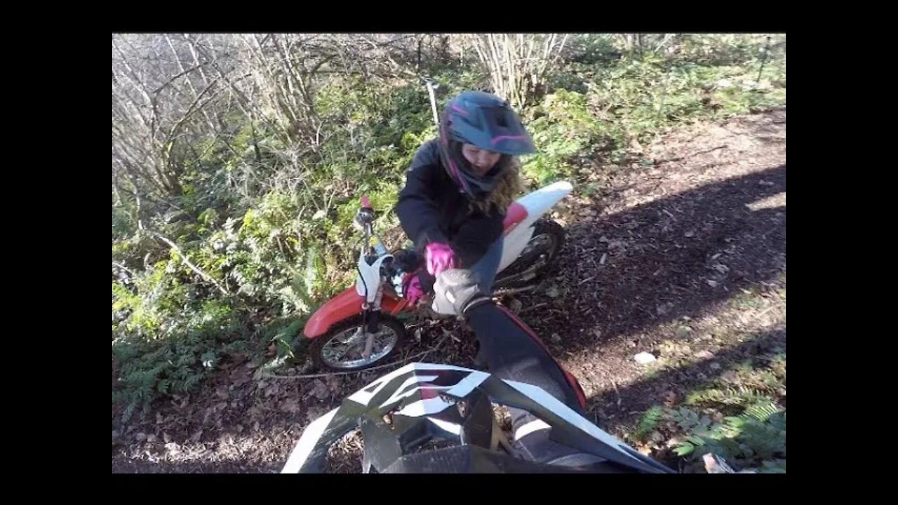 Riley Survives Her First Ride