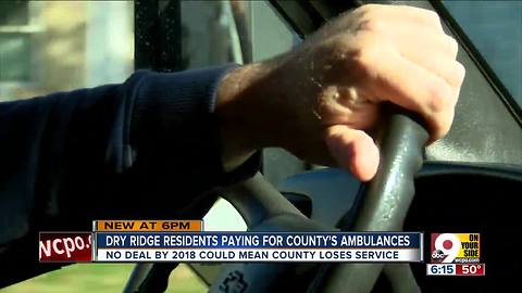 Dry Ridge plans change in EMS funding