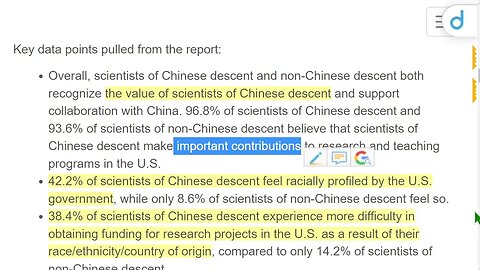 調查顯示，自“中國倡議”以來，科學和研究中針對華裔科學家的種族定性模式一直存在