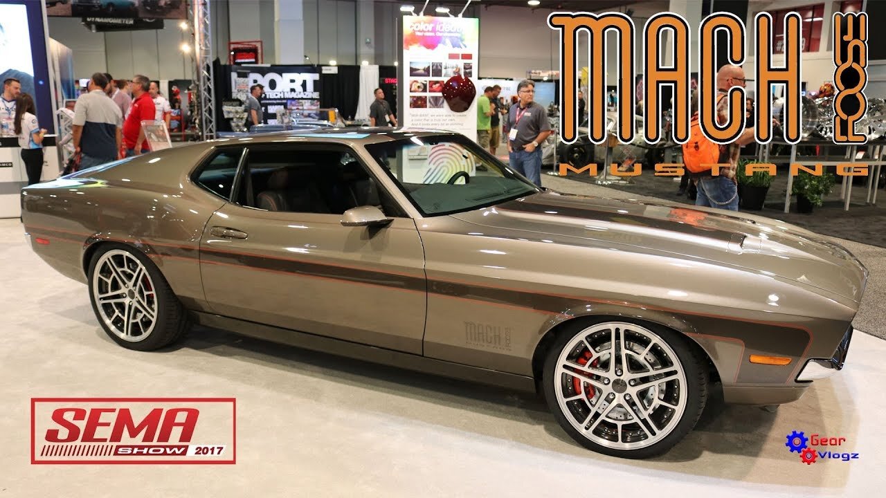 Mach Foose at SEMA 2017 Las Vegas