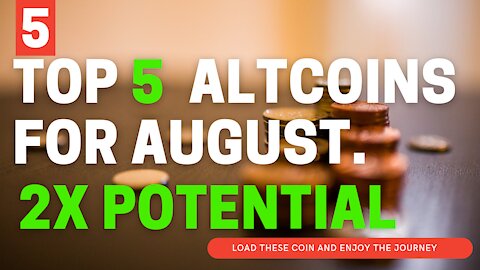 5 ALTCOINS WITH 2X POTENTIAL