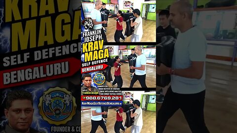 #FranklinJoseph Krav Maga Self Defence 154 #KravMagaBengaluru #Shorts #KravMaga #SelfDefense #Fight