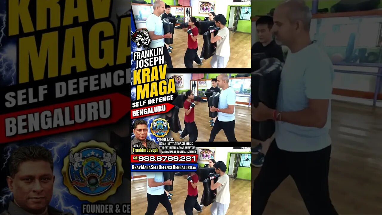 #FranklinJoseph Krav Maga Self Defence 154 #KravMagaBengaluru #Shorts #KravMaga #SelfDefense #Fight