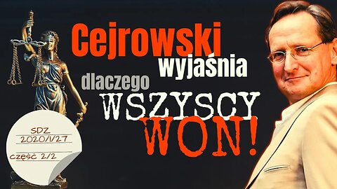 Cejrowski wyjaśnia dlaczego WSZYSCY WON 2020/1/27 Studio Dziki Zachód odc. 42 cz. 2