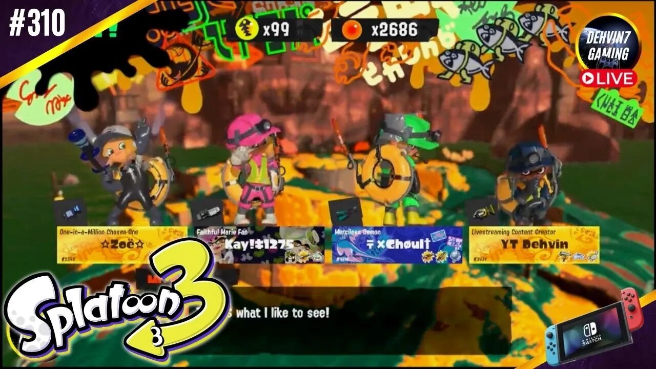 Turf Wars and Salmon Run with viewers! | Splatoon 3 Gameplay Livestream