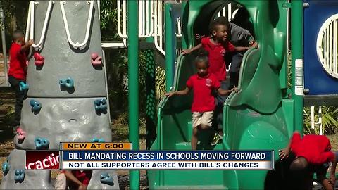 Changes could be coming to Florida 'recess' bill