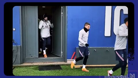PSG squad training before Clermont Foot 63 - Paris Saint-Germain
