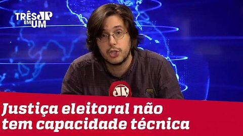#JoelPinheiro: Justiça eleitoral não tem capacidade técnica de julgar lavagem de dinheiro