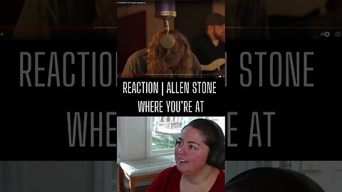 REACTION | Allen Stone | Where You're At #shorts #viral #music #reaction #subscribe