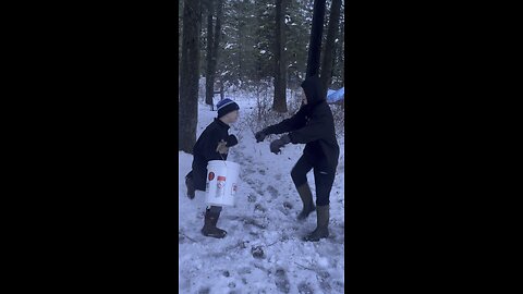 Having fun during chores