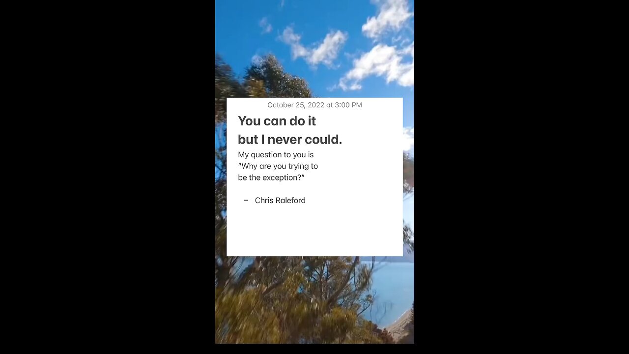 You can do it but I never could.