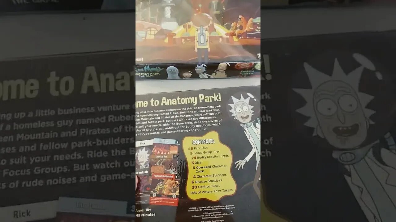 Rick and Morty anatomy Park the game