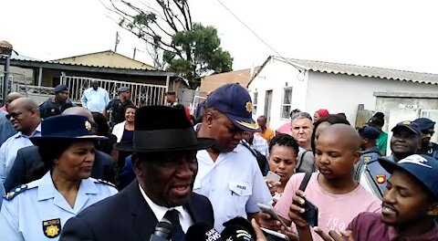 WATCH: Cele not ruling out gang violence as motive in Khayelitsha shooting (tTP)