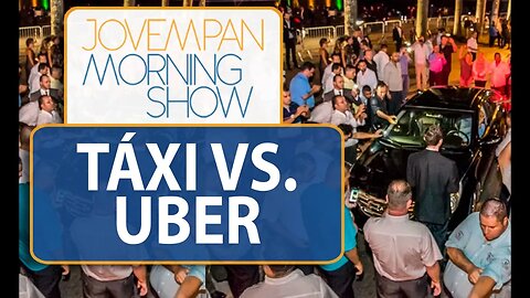 Taxistas fazem protesto contra Uber em festa de Carnaval da Vogue | Morning Show