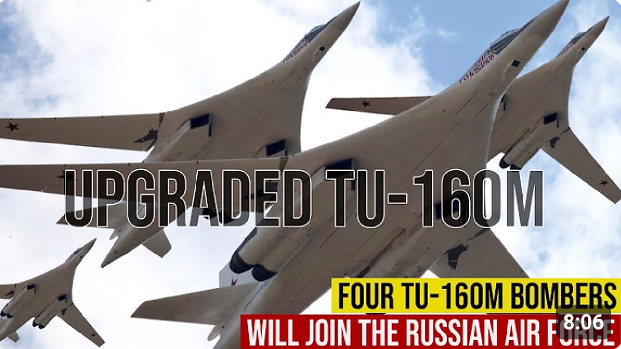 Four New Tu-160M Strategic Bombers Will Join the Russian Air Force in 2025