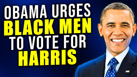Barack Obama Lectures Black Men About Voting For Kamala Harris & THIS HAPPENS - LMAO!!!