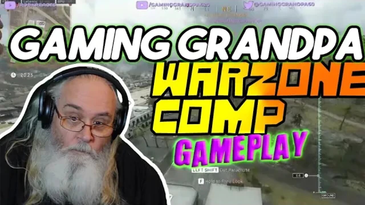 Robk Gaming Grandpa Highlights Warzone Action from Sundays Live Game Stream