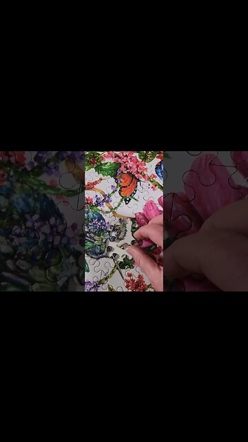 Spring has Sprung 🌸 #puzzle #shorts #jigsawpuzzle #spring