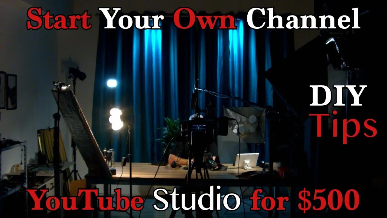 Start a Youtube Channel today for less than $500! #contentcreator #protipsandtricks #youtubestudio