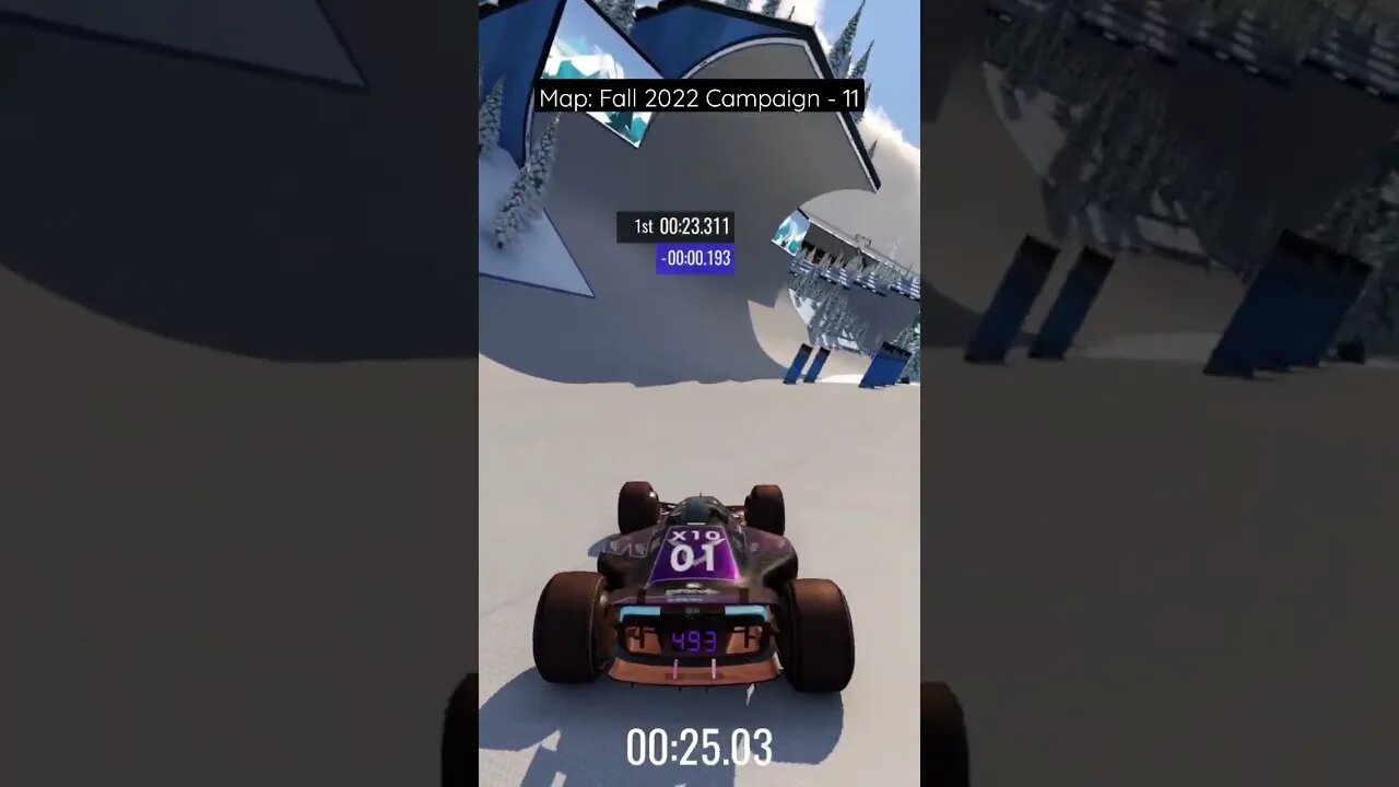 Fall 2022 Campaign - Track 11 - Trackmania2020 #trackmania2020 #tm2020 #shorts #gamingshorts #games
