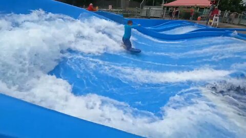 flowrider - Ben - 1 at Soak City, Kings Island