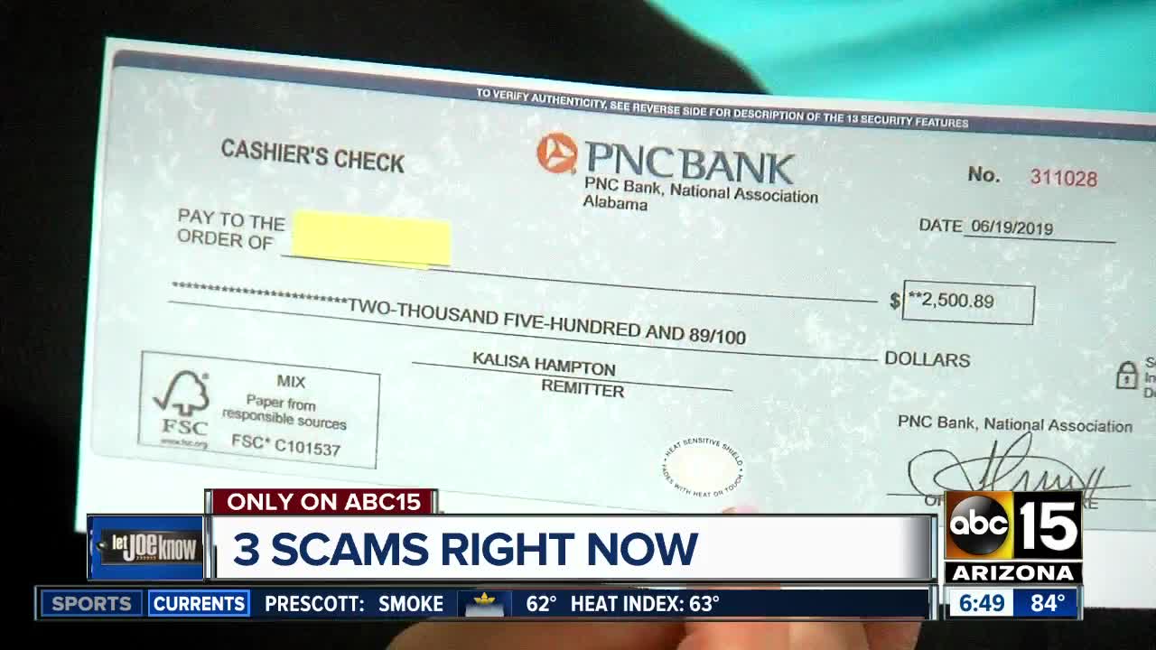 Three scams taking your money right now!
