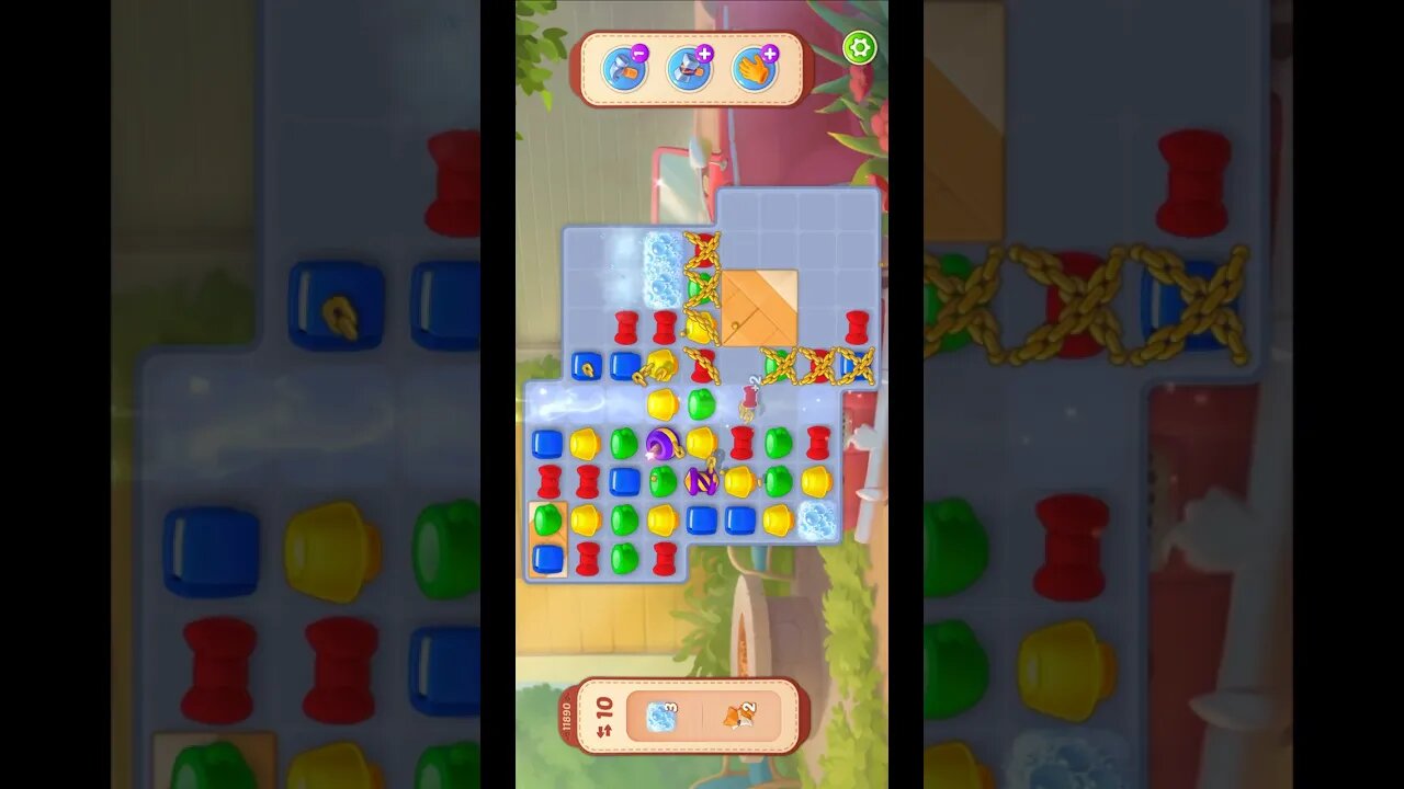 Shorts Playrix Homescapes Gameplay Walkthrough Level 11890