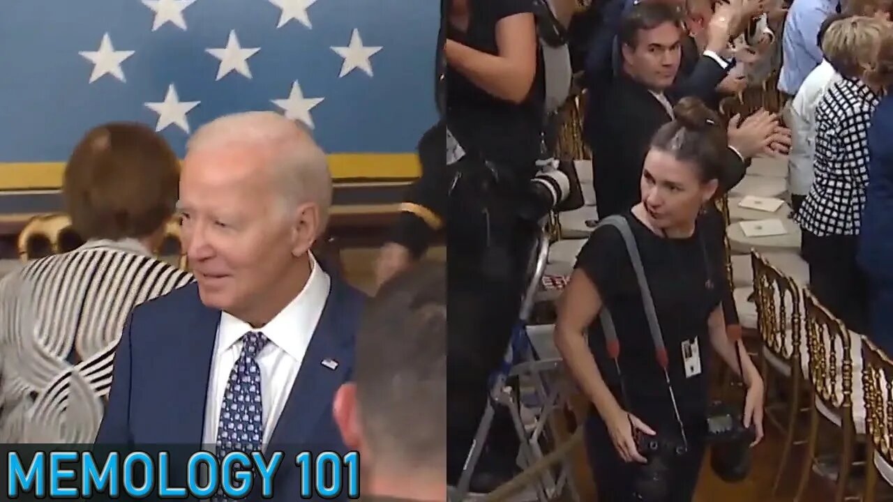 KJP claims it "WAS PLANNED" for Biden to bizarrely leave Medal of Honor ceremony before it was over