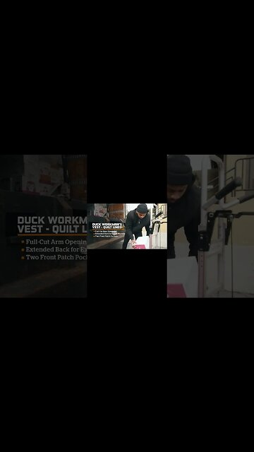 Made for Work: Berne® Duck Workman's Vest