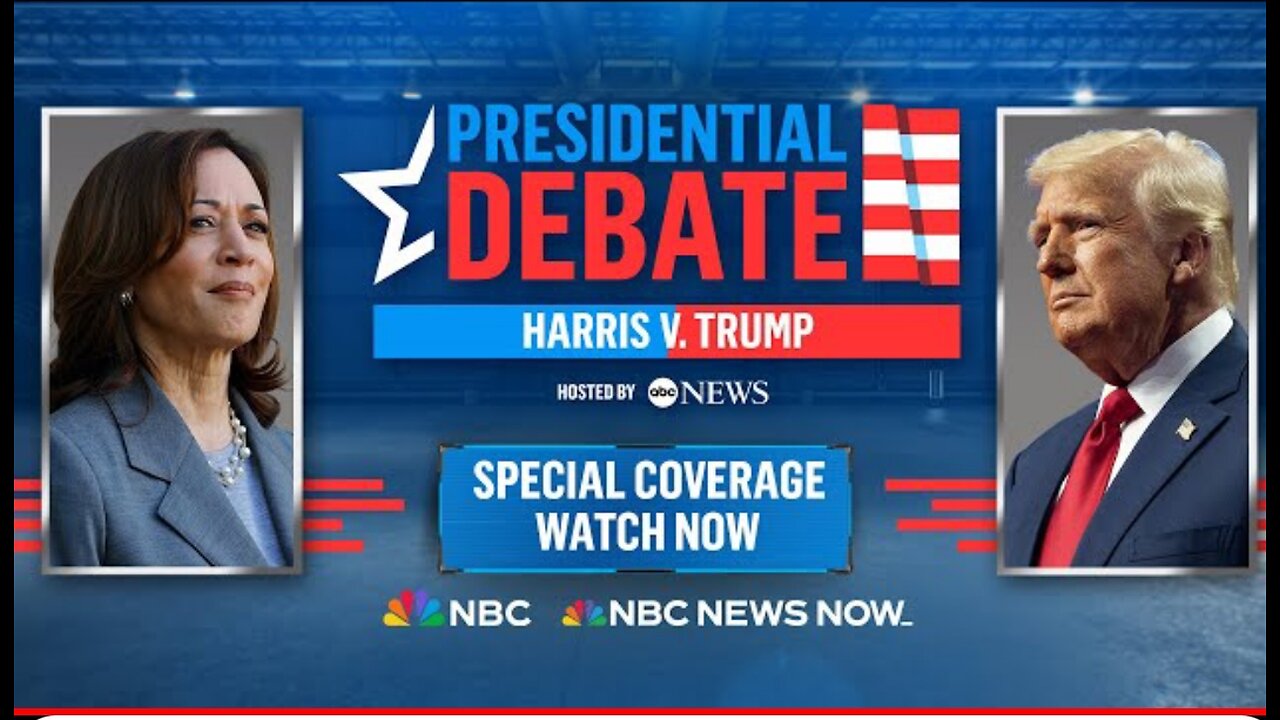 LIVE: Kamala Harris, Donald Trump face off in Presidential Debate, Hosted by ABC News