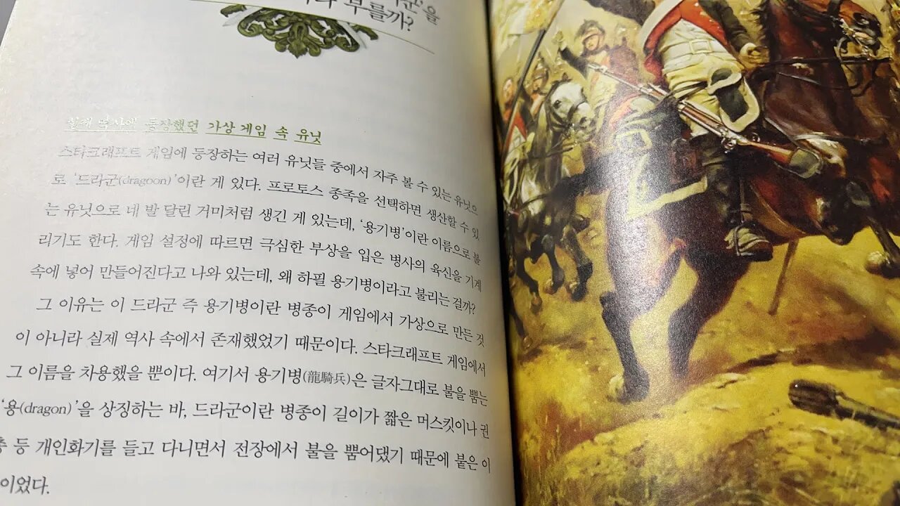 미술관에서 만난 전쟁사 이현우 스타크래프트 드라군 용기병 개인화기 기계화화기 프랑스 제정러시아 하이브리드병종