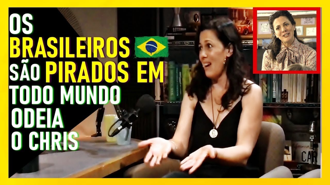 ATRIZ DA SENHORITA MORELLO SOBRE OS FÃS BRASILEIROS DE TODO MUNDO ODEIA O CHRIS | LEGENDADO PT-BR.