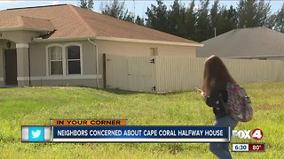 Neighbors concerned over Cape halfway house