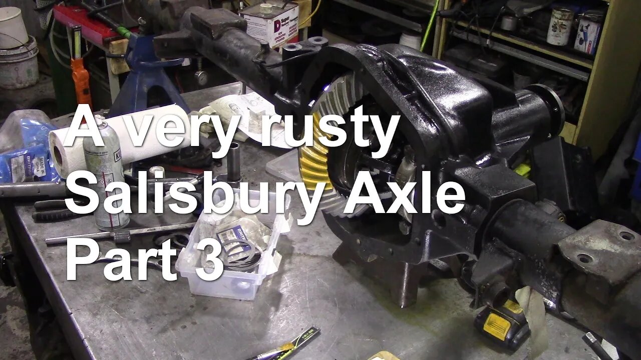 A very rusty Salisbury Axle Part 3