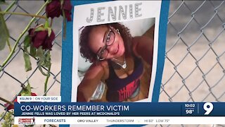 Co-workers remember victim as caring and positive