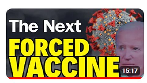 Mid July- August RELEASE DATE! New Pandemic Vaccine Being Prepared Now.