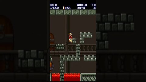 Super mario All Stars Super Mario Bros 1 Short 2nd Quest short World 4