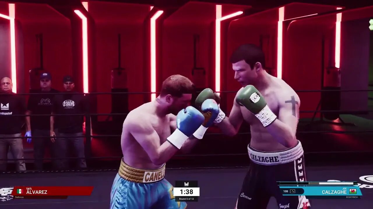 Undisputed Boxing Online Joe Calzaghe vs Saul Canelo Alvarez 5 - Risky Rich vs Delivrus