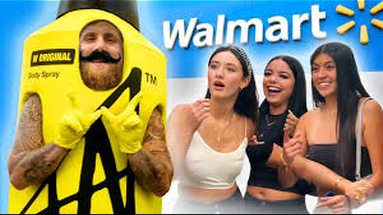 Jake Paul Goes UNDERCOVER In WALMART !!! #jakepaul #walmart #viral