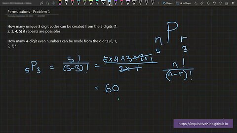 AMC8 Course | Permutations | Problem 1