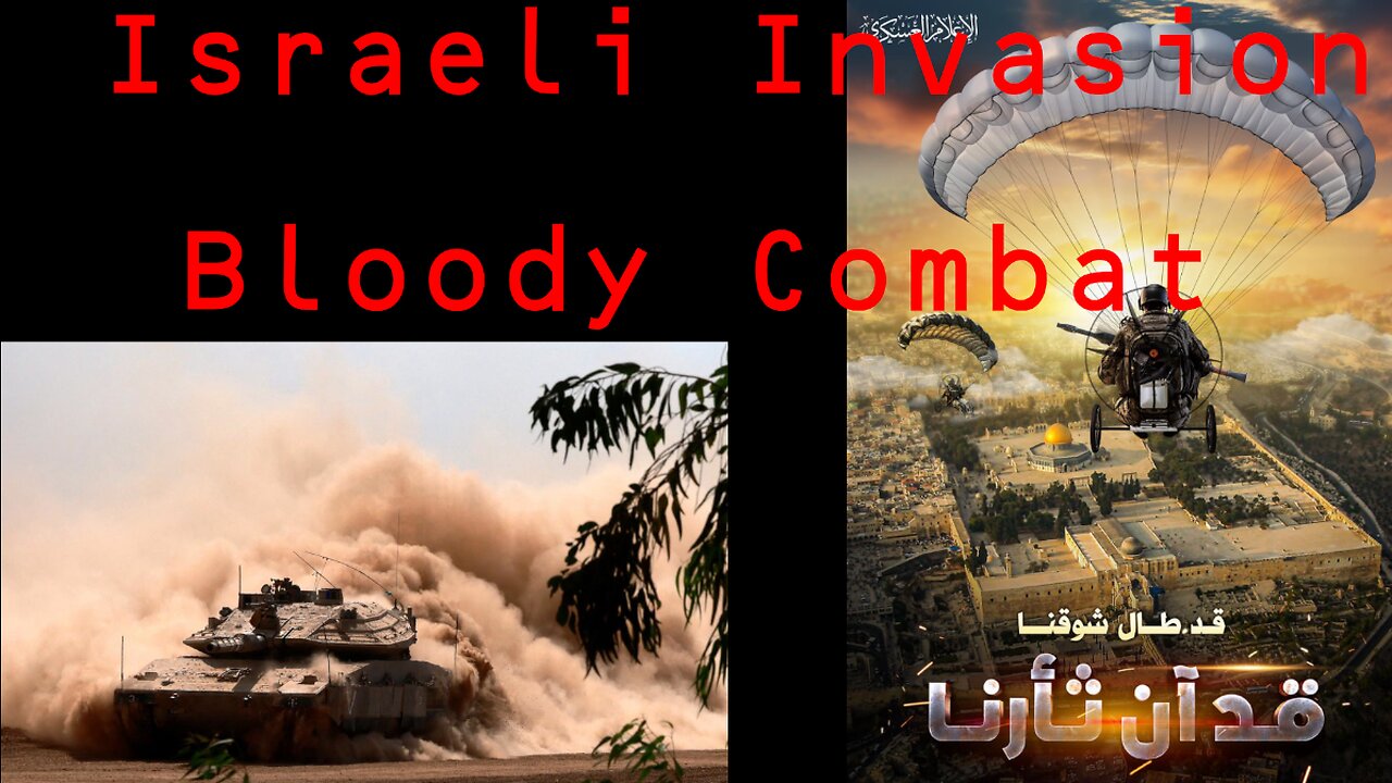 Massive Israeli Invasion Underway. (Military Update)