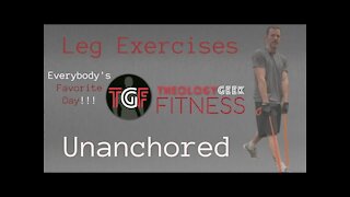 Unanchored Resistance Band Leg Exercises