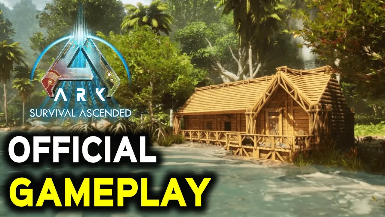 NEW* ARK SURVIVAL ASCENDED GAMEPLAY TRAILER! INSANE GRAPHICS...