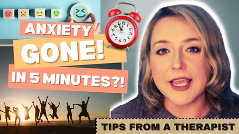 ⏰Anxiety GONE in 5 minutes!⏰