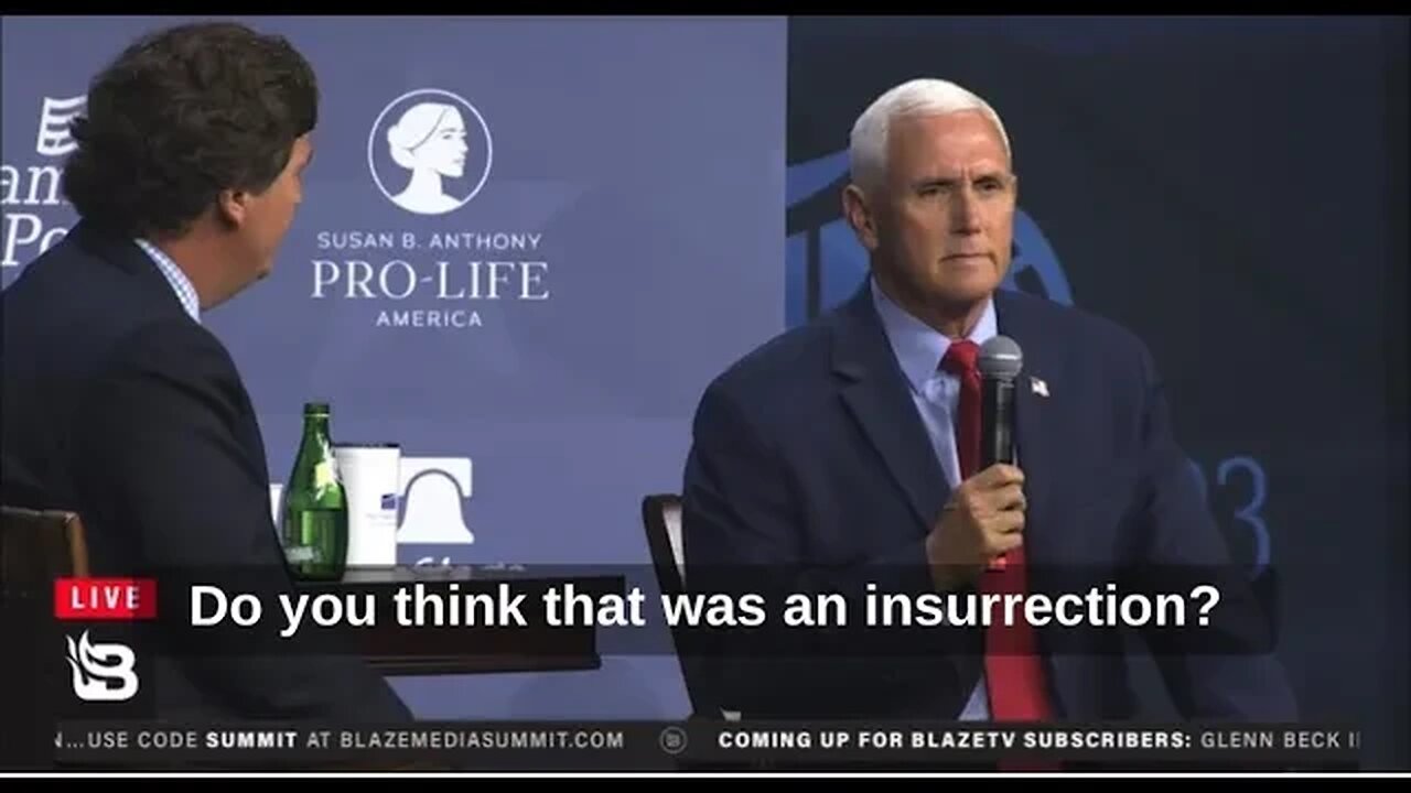 Mike Pence GRILLED On His Support For Ukraine By Tucker Carlson