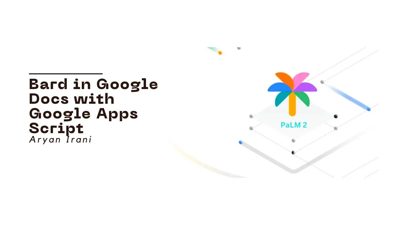 Create Google Doc Summaries using the PaLM API and Google Apps Script | Aryan Irani