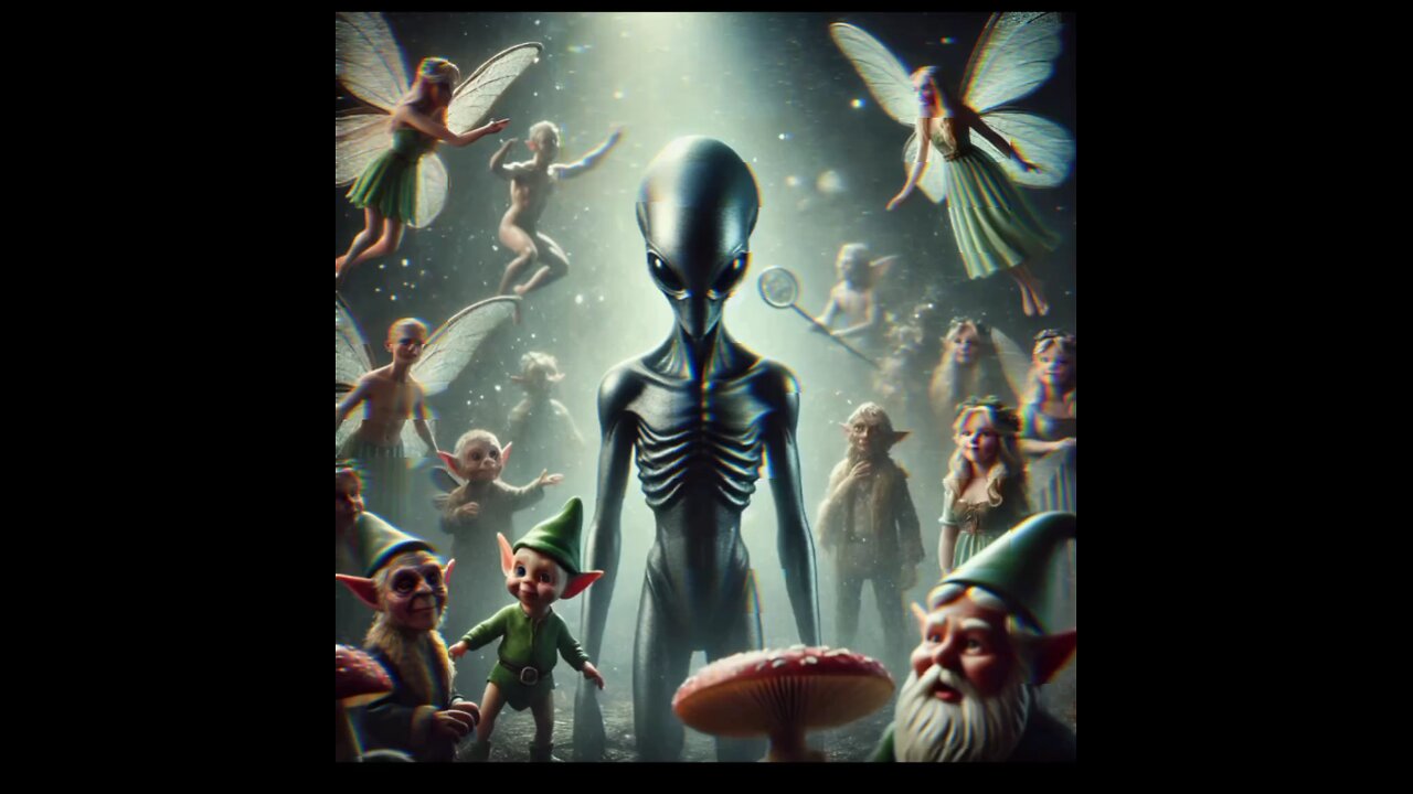 Are Fairies and Grey Aliens the Same Entities in Different Forms?