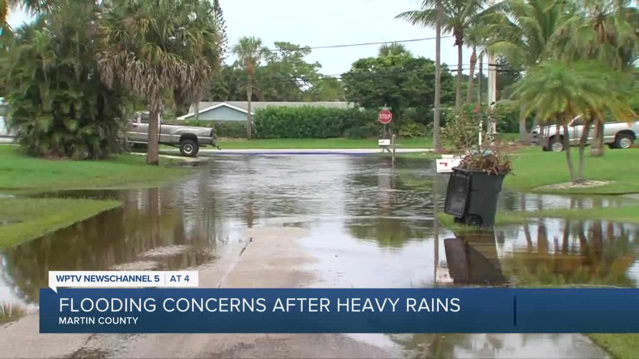 Flooding continues to cause problems in Martin County